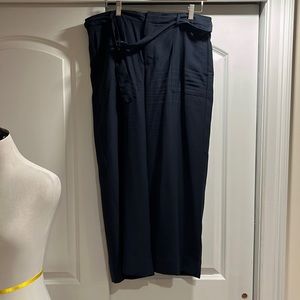 Banana Republic Navy Blake Crop